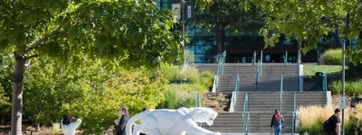 Mountain Lion Statue on Campus