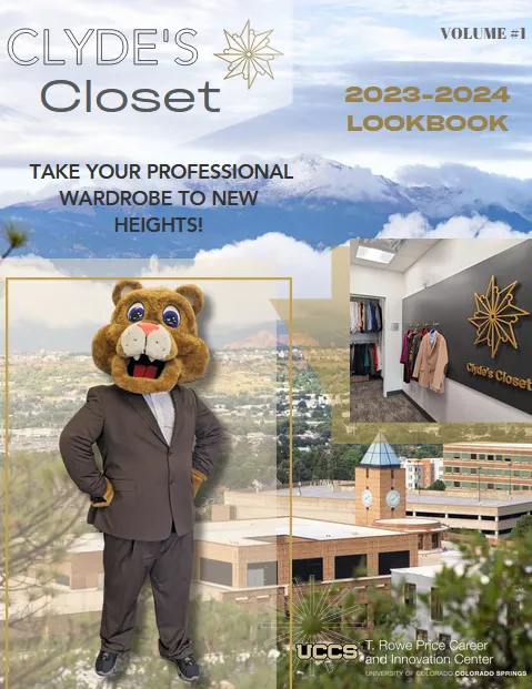 Front cover of Clyde's Closet Lookbook